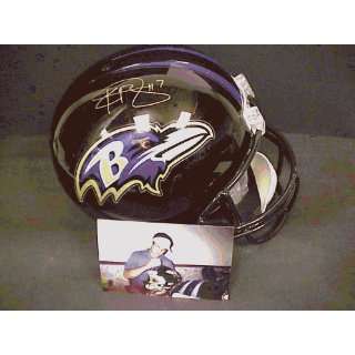 Kyle Boller Autographed Full Size Helmet Baltimore Ravens  