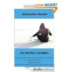 Da pietra a sabbia (Italian Edition) Alessandro Macale  