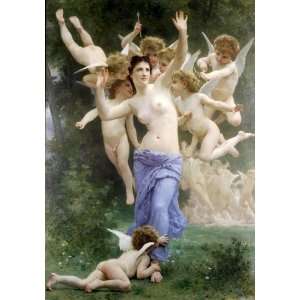 FRAMED oil paintings   William Adolphe Bouguereau   24 x 34 inches 