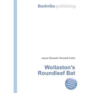  Wollastons Roundleaf Bat Ronald Cohn Jesse Russell 