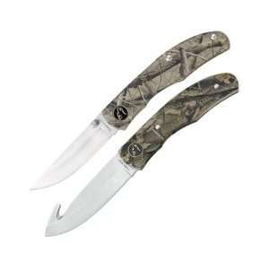  Timber Wolf Hunting Knife Combo Camouflaged With Sheath 