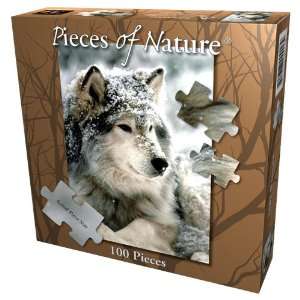  Handsome Wolf Jigsaw Puzzle 100pc Toys & Games