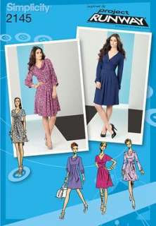 SIMPLICITY SEWING PATTERN 2145 MISSES DRESS 4 STYLES SIZES 4 12 