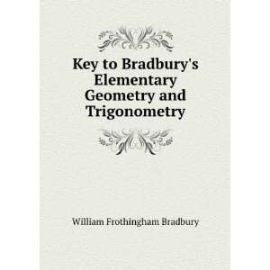   Geometry and Trigonometry William Frothingham Bradbury Books