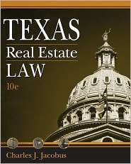Texas Real Estate Law, (0324592485), Charles J. Jacobus, Textbooks 
