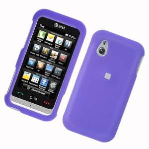  LG GT950 Arena (AT&T) Rubberized Protector Case, Purple 