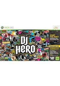 XBOX 360 DJ Hero Bundle w/ Turntable & Game *MINT*  