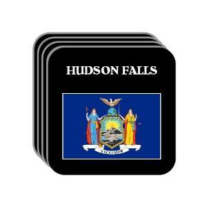  US State Flag   HUDSON FALLS , New York (NY) Set of 4 Mini 