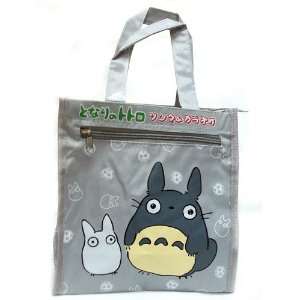    Totoro Totoro and Friend Grey 10 inch Tote Bag Toys & Games