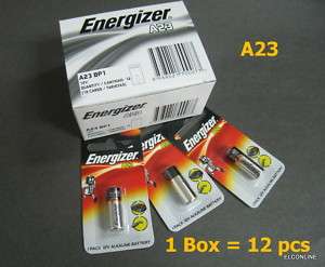 Energizer MN21/GP23a/A23/23A 12v Key Battery 12pcs  