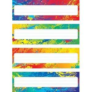  SPLASHY COLORS NAME PLATES VARIETY Toys & Games