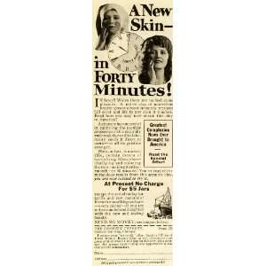  1922 Ad Century Chemist Forty Minute Beauty Clay Facial 