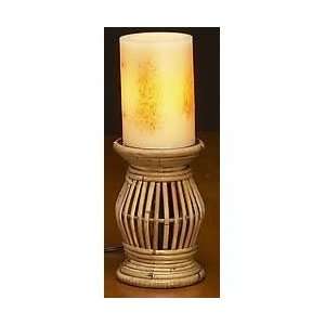  Wax Candle Lamp Balisa Bamboo Design