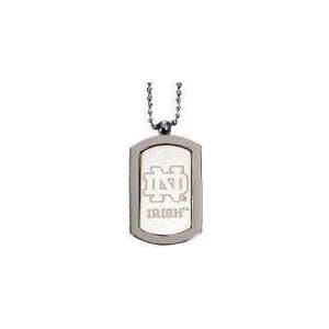 Notre Dame Fighting Irish Non Crystal Dog Tag NCAA College 