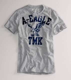 NWT Mens American Eagle AE Gray Graphic T Size Large  