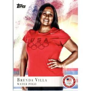  2012 Topps US Olympic Team #12 Brenda Villa Water Polo 