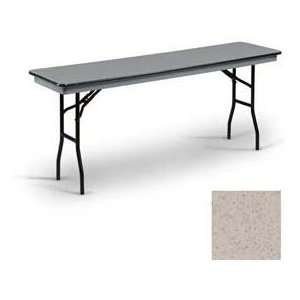  Midwest   Hexalite® Abs Folding Table, 18Wx96L   Smooth 
