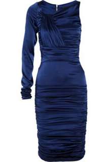 1950 Thomas Wylde Dress Rouched One Sleeve XS #00073W  