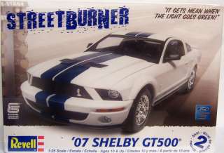 07 Shelby MUSTANG GT 500 1/25th scale Model Kit NEW  