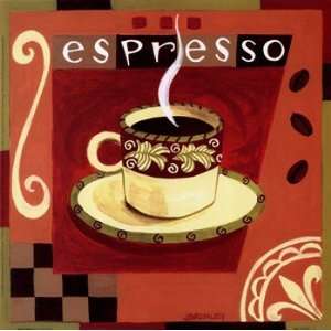  Jennifer Brinley Italian Espresso 10x10 Poster Print
