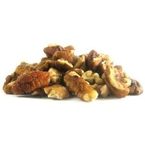 Fisher Pecan Pieces Roasted & Salted, Fancy, Large & Medium, 40 Ounce 