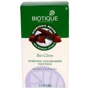 Biotique Bio Clove Purifying Anti Blemish Face Pack For Oily & Acne 