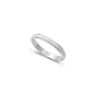  Mens Sterling Silver Thin Band Ring Jewelry