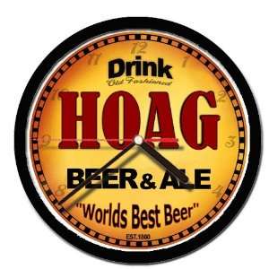  HOAG beer and ale cerveza wall clock 