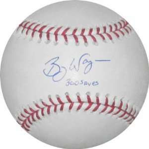 Billy Wagner Autographed Baseball w/300 Saves Inscription  