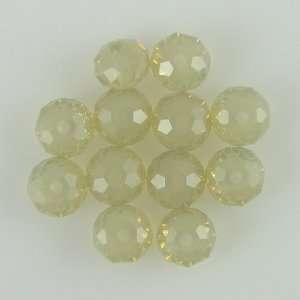  12 6mm Swarovski crystal rondelle 5040 Sand Opal beads 