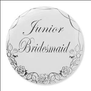  Bridal Button   WD2   Junior Bridesmaid