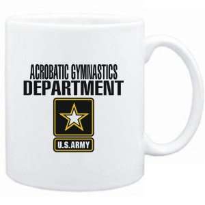  Mug White  Acrobatic Gymnastics DEPARTMENT / U.S. ARMY 