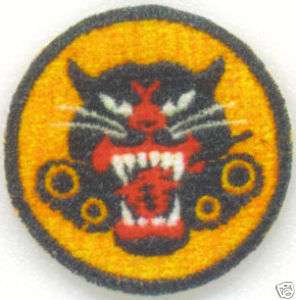 scale WWII US Army Tank Destroyer Patch, 4 Wheel  