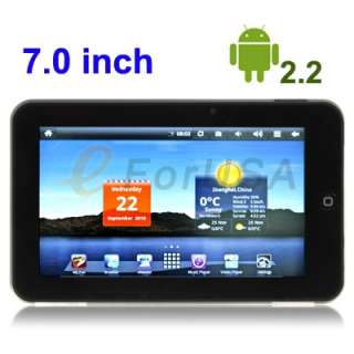 P745 Android 2.2 Tablet PC MID Wireless Wifi 1.3 Mega Camera fit 