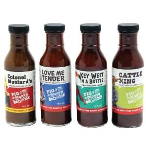   of the Month BBQ Sauce Sampler Kit  Grocery & Gourmet Food
