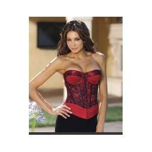 Like It Hot Bustier  Our Satin corset enhanced with trapunto and 