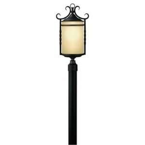 Hinkley 1141OL ES Casa Outdoor Post Light   Energy Savings, Olde Black 