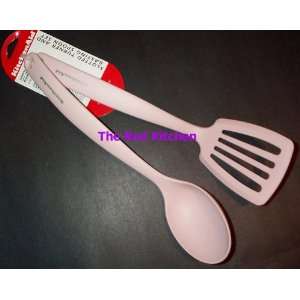  Pink KitchenAid Nylon Slotted Turner and Basting Spoon Set 