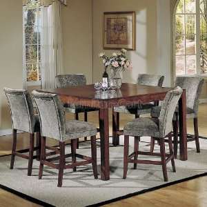  Homelegance Achillea Counter Height Dining Room Set with 