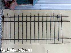 WROUGHT IRON FENCE SECTION. 18 FT. AVAIABLE  