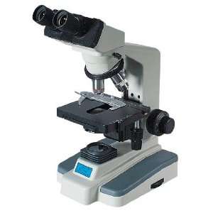 Cole Parmer professional compound microscope; binocular, achromatic 