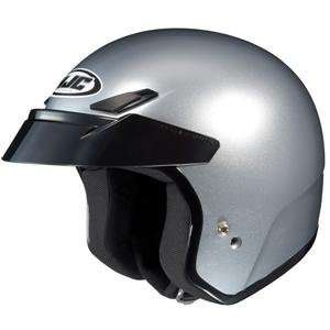  HJC CS 5N Solid Helmet   Medium/Silver Automotive