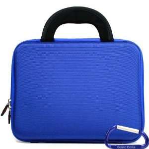  EVA Case with Neoprene handles and pocket (Blue) with Carabiner Key 