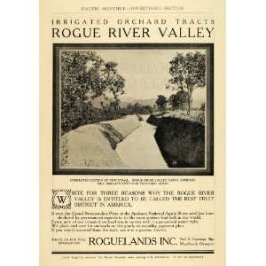   Rogue River Valley Fruit Acreage   Original Print Ad