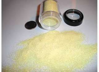 D00238 PREMIUM Grade Ultra Fine Glitter   Lemonade  