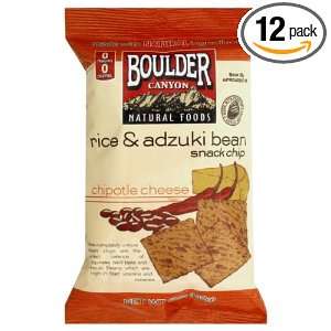 Boulder Canyon Chips, Rice Bean, 5 Ounce Bags (Pack of 12)  