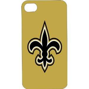 Clear Hard Plastic Case Custom Designed New Orleans Saints iPhone Case 