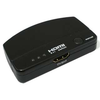 Ports HDMI 1.3/1.4 Switch Box Splitter w 3D Support  