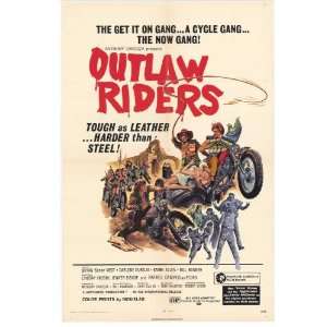 Outlaw Riders Movie Poster (27 x 40 Inches   69cm x 102cm) (1971 