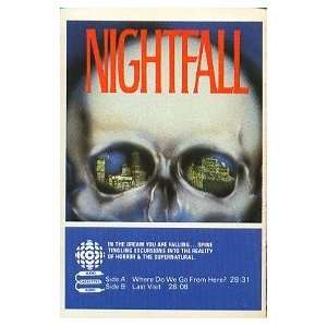 Nightfall Where Do We Go From Here; and, Last Visit [audio cassette 